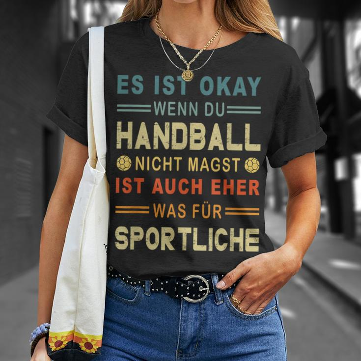 Handball Player Handball Player Resin Handball T-Shirt Geschenke für Sie