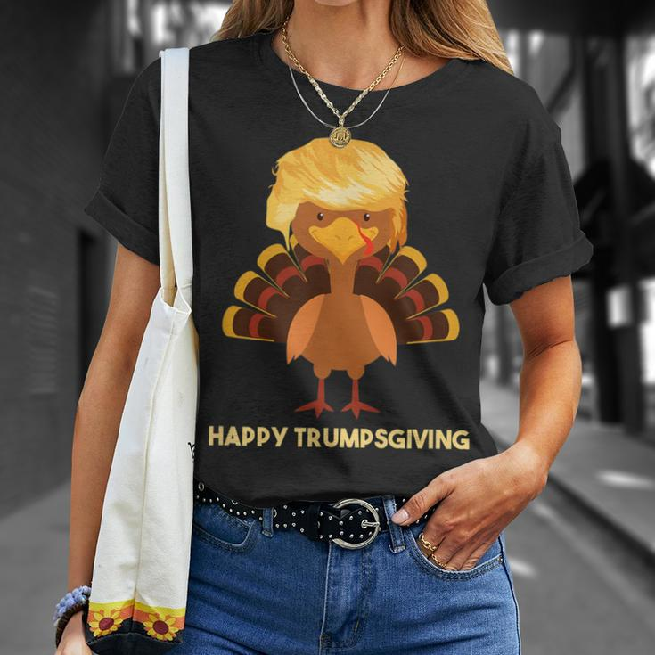Happy TrumpsgivingTrump Thanksgiving T-Shirt Gifts for Her