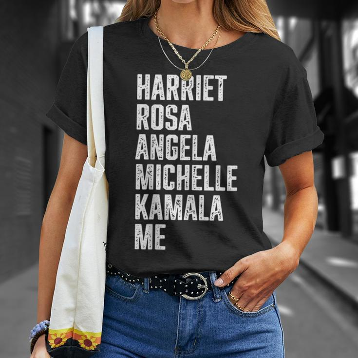 Harriet Rosa Angela Michelle Kamala Me T-Shirt Gifts for Her