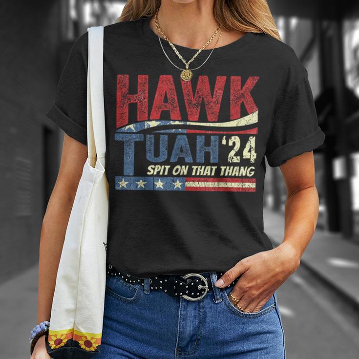 Hawk Tuah 24 Spit On That Thang T-Shirt Gifts for Her