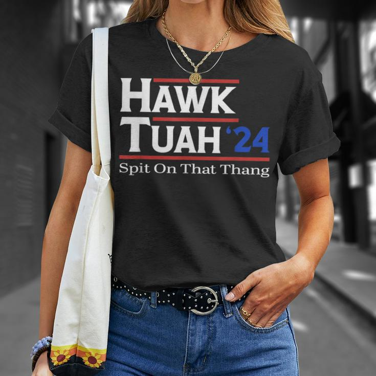Hawk Tush Spit On That Thang Viral Election Parody T-Shirt Gifts for Her