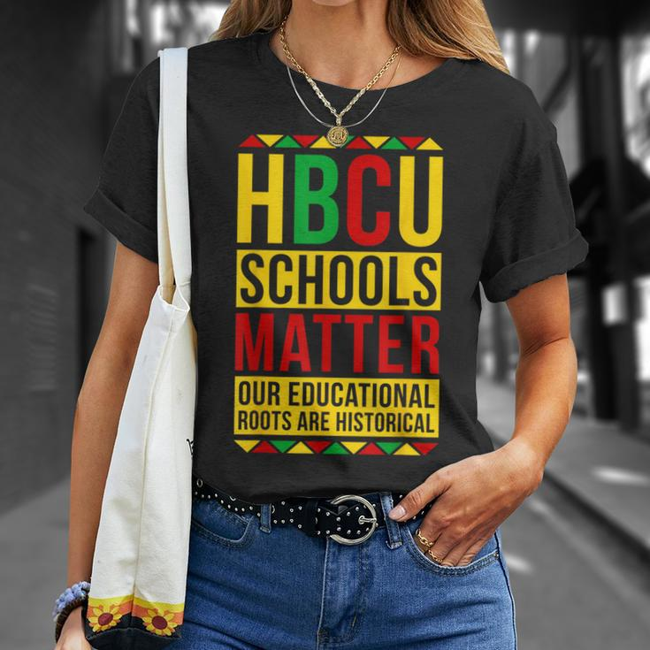 Hbcu School Matter Proud Historical Black College Graduated T-Shirt Gifts for Her