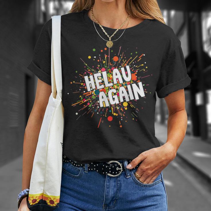 Helau Carnival Party Costume Confetti T-Shirt Geschenke für Sie