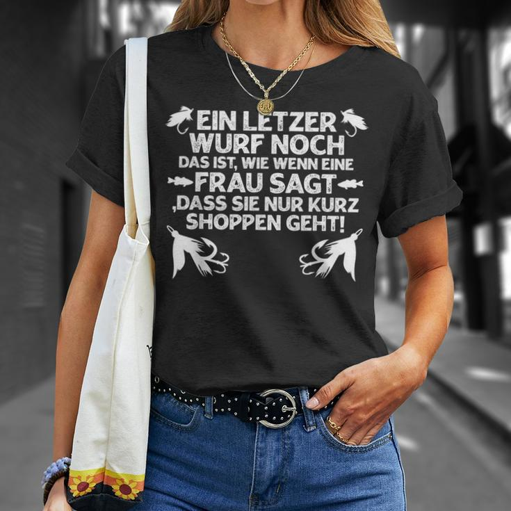 Herren Angeln I Lustiger Spruch Fischer Angel-Zubehör Papa Opa Cool T-Shirt Geschenke für Sie