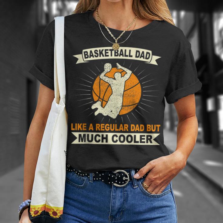 Herren Basketballer Papa Korbleger Dunkingater Basketball T-Shirt Geschenke für Sie