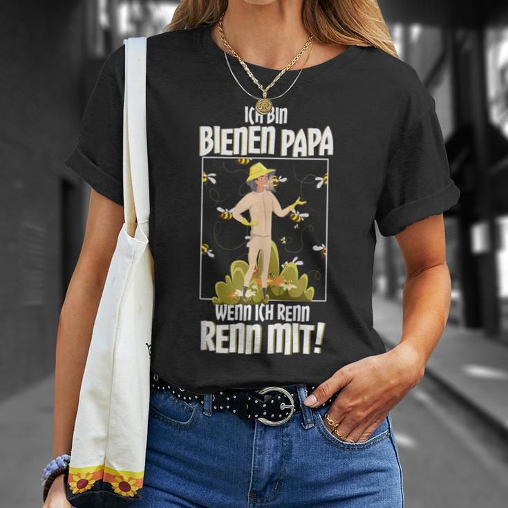 Herren Bienen Papa Lustiges Bienenzüchter Imker Honig Bienen T-Shirt Geschenke für Sie