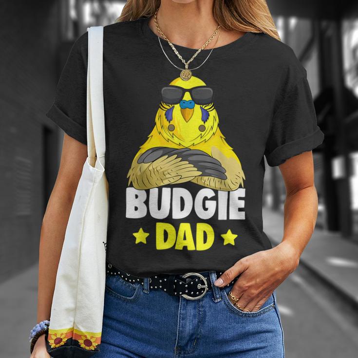 Herren Wellensittich Papa Sittich Wellensittich T-Shirt Geschenke für Sie