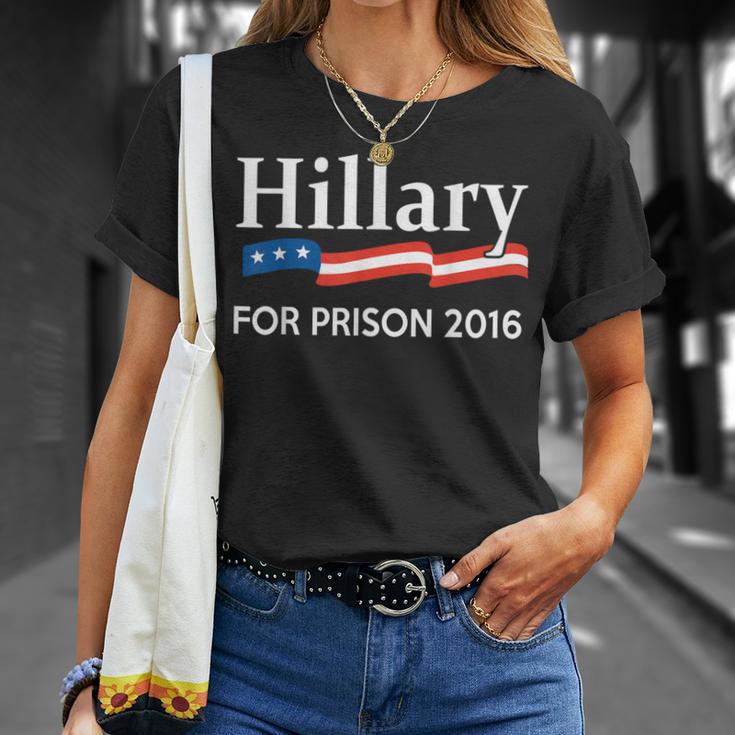 Hillary For Prison 2016 T-Shirt Gifts for Her