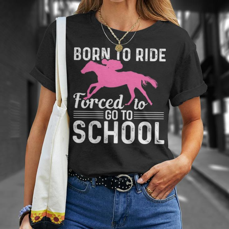 Horseback Riding Girl Horse Girl T-Shirt Gifts for Her