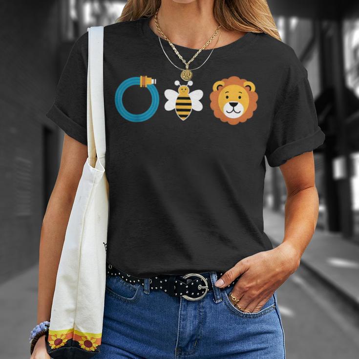 Hose Bee Lion Graphic Adult Humor T-Shirt Gifts for Her