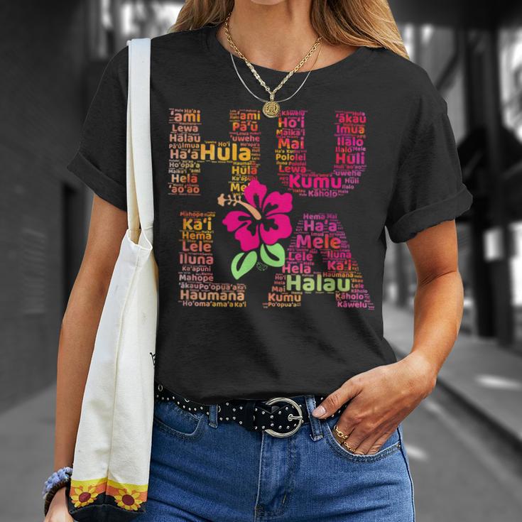 Hula Steps Hawaiian Dance Haumana And Kumu Hula T-Shirt Gifts for Her