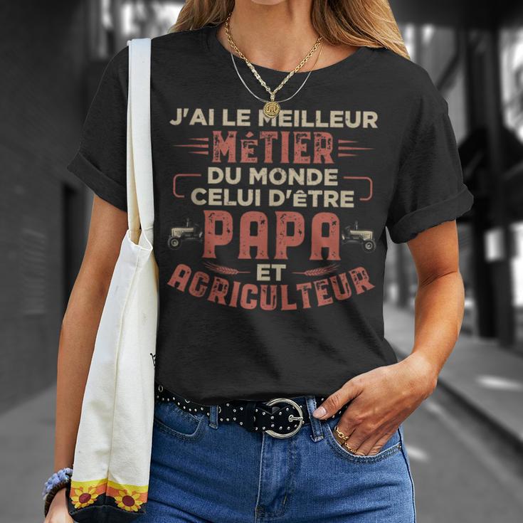 Humour Traktor Papa Landwirtschaft Geschenk Bauernhof T-Shirt Geschenke für Sie