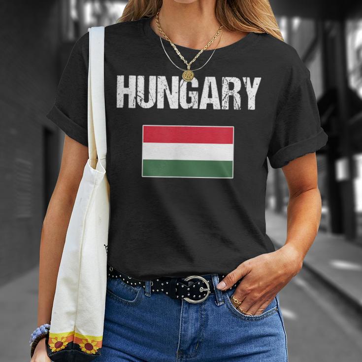 Hungary Flag Hungary T-Shirt Geschenke für Sie