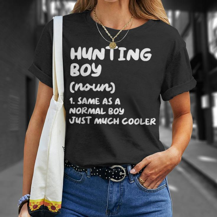 Hunting Boy Definition T-Shirt Gifts for Her