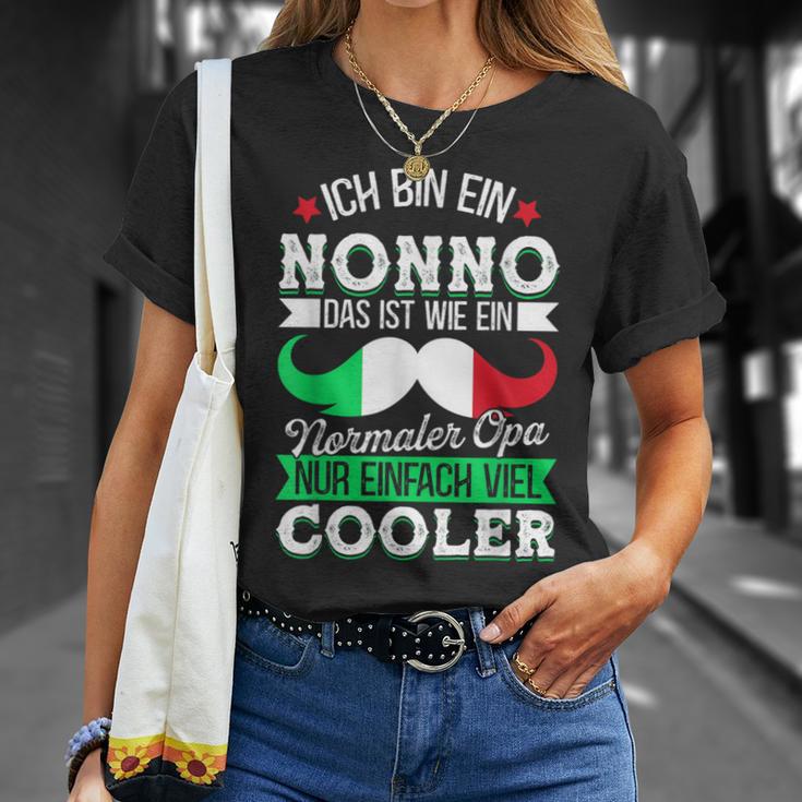 Ich Bin Ein Nonno Italienischer Opa Großvater Männer Herren T-Shirt Geschenke für Sie