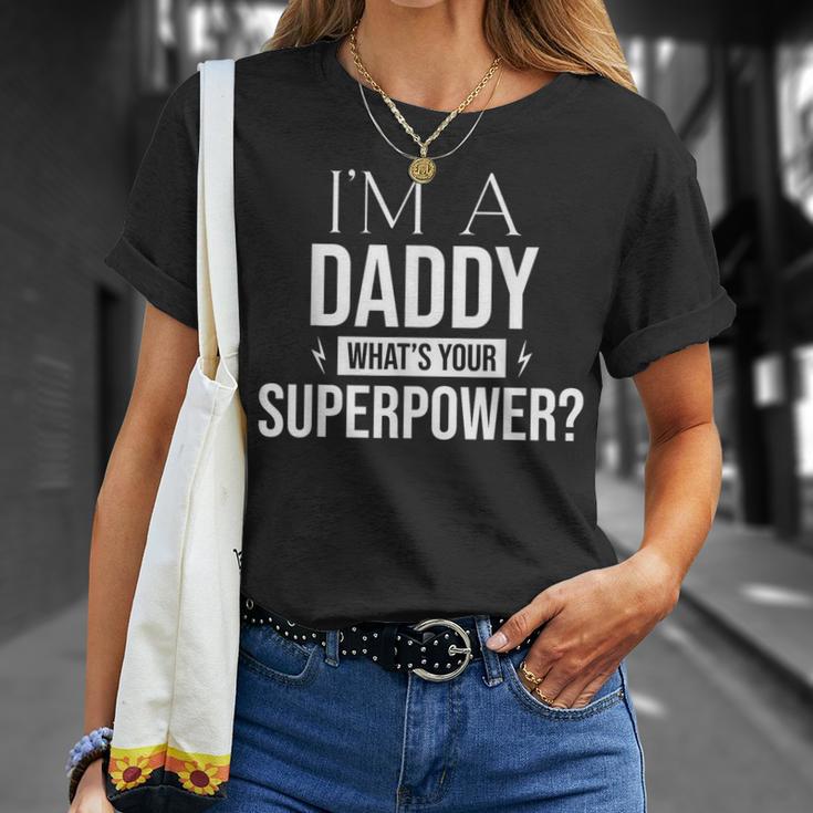 Ich Bin Ein Papa Was Ist Deine Superkraft Lustigerater Spaß Für Kinder T-Shirt Geschenke für Sie