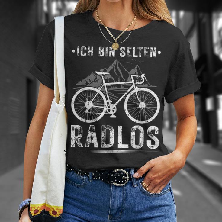 Ich Bin Selten Radlos Radlos Cyclist T-Shirt Geschenke für Sie