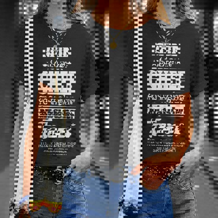 Ich Bin Stolzer Chef Einer Unheuer Fantastischen Team T-Shirt Geschenke für Sie