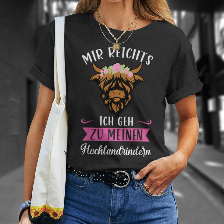 Ich Geh Zu Hochlandrindern Hochlandrind Breeder T-Shirt Geschenke für Sie