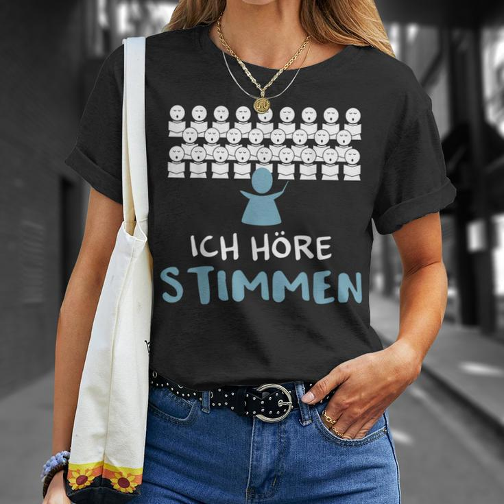 Ich Hörre Stimmen T-Shirt Geschenke für Sie