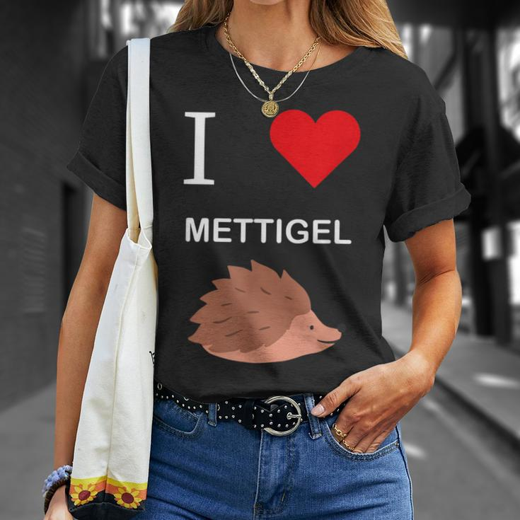 Ich Liebe Mettigel Mett Meat T-Shirt Geschenke für Sie