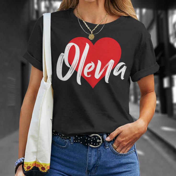 Ich Liebe Olena T-Shirt Geschenke für Sie