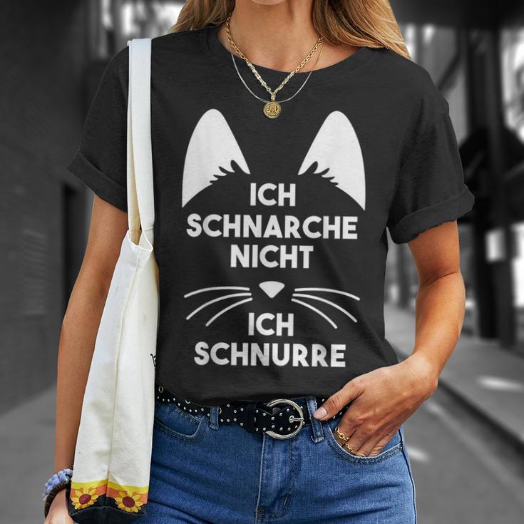 Ich Schnarche Nicht Ich Schnurre Schlafen S T-Shirt Geschenke für Sie