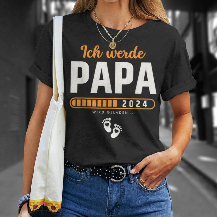 Ich Werde Papa 2024 Surprise Du Wirst Papa 2024 T-Shirt Geschenke für Sie