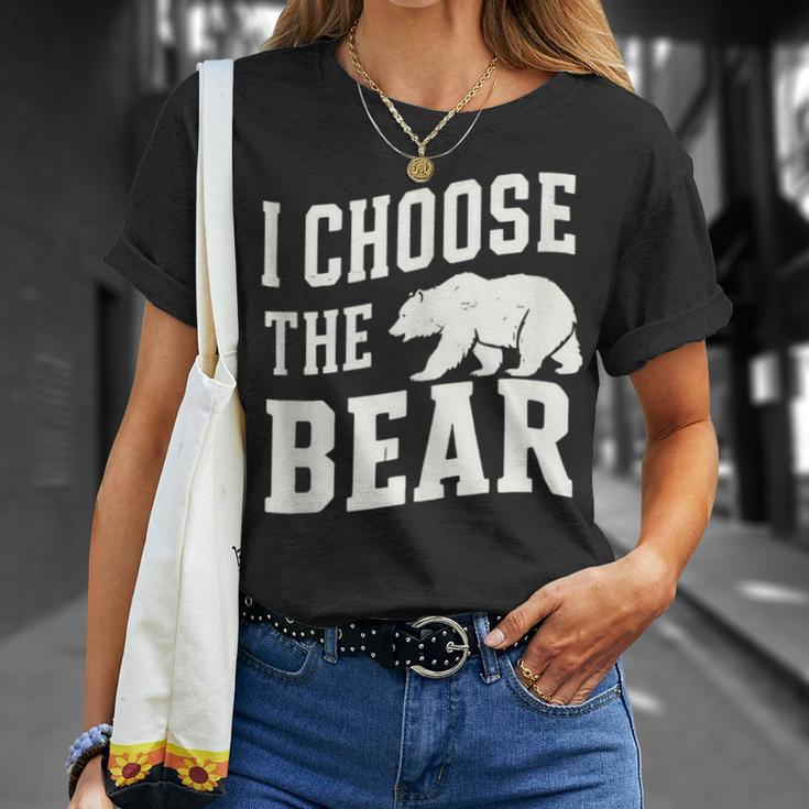 I'd Choose The Bear Would Rather Choose The Bear T-Shirt Gifts for Her