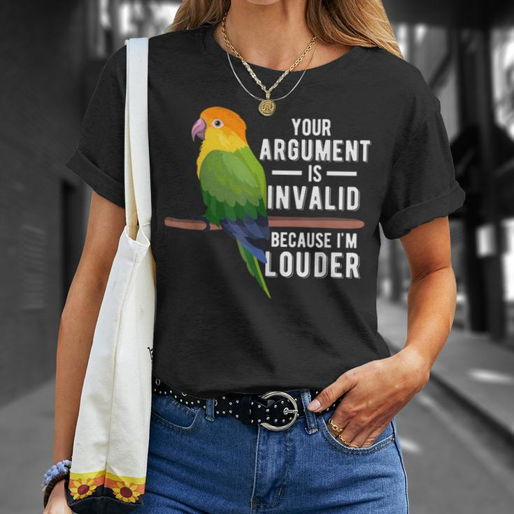 I'm Louder Caique Owner Caique Parrot Mom T-Shirt Gifts for Her