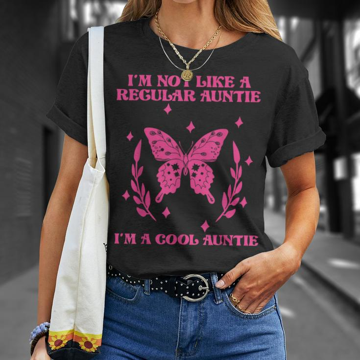 I'm Not Like A Regular Auntie I'm A Cool Auntie T-Shirt Gifts for Her