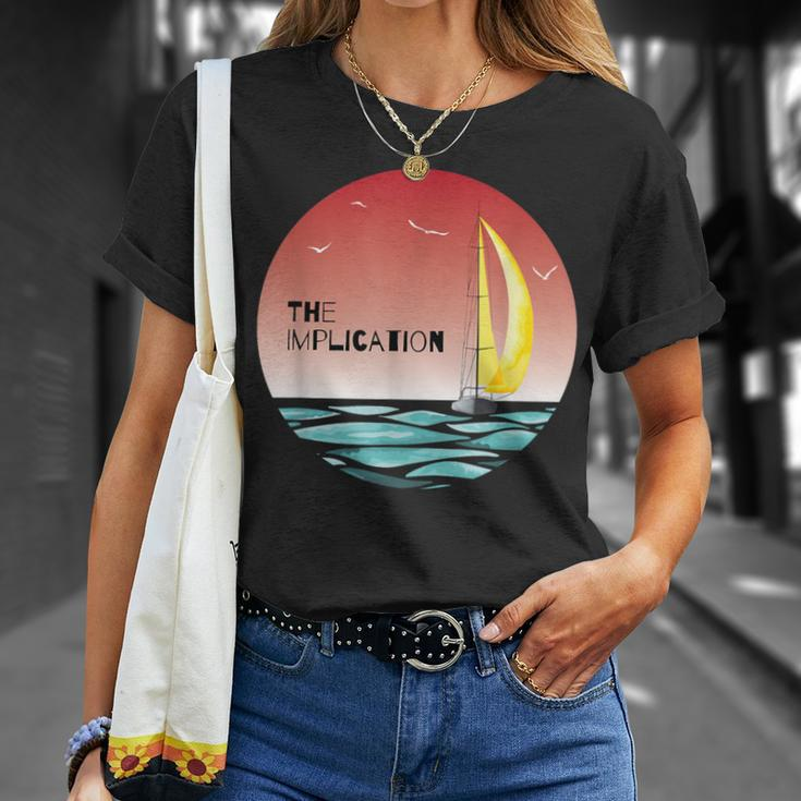 The Implication Boat Fan T-Shirt Gifts for Her