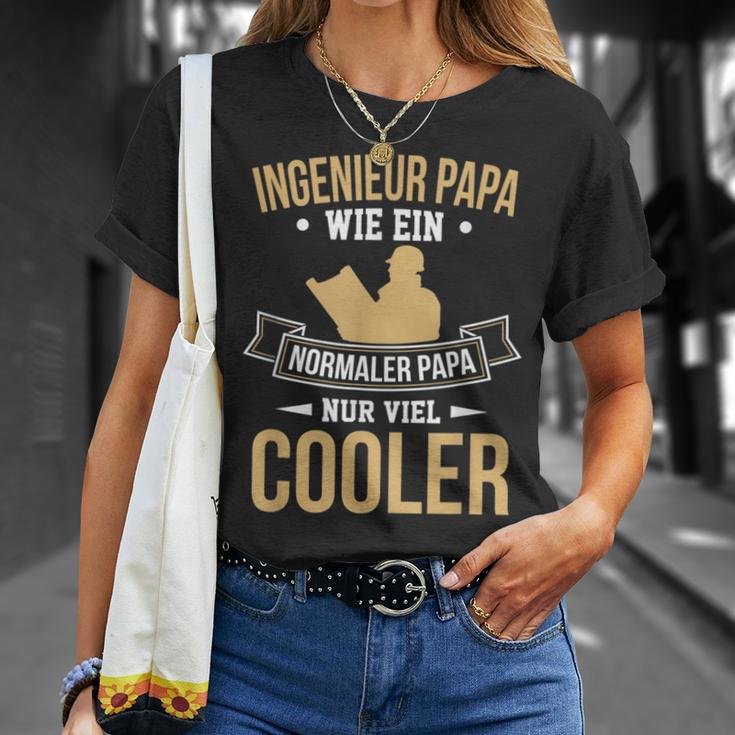 Ingenieur Papa Racing Car Tuner Tuning Mechanikerin Kfz Car T-Shirt Geschenke für Sie