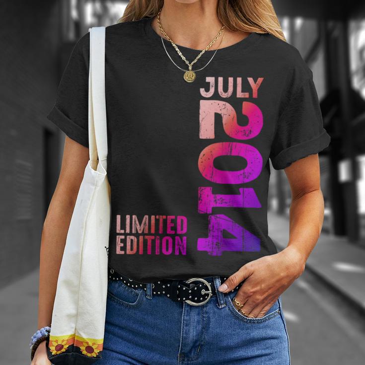 Jahr 2014 Monat Juli 2014 Retro 2014Intage 2014 T-Shirt Geschenke für Sie