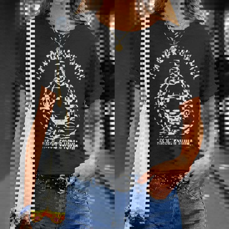 J'ai Le Corps D'un Dieu Pas De Bol C'est Bouddha T-Shirt Cadeaux pour elle