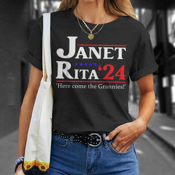 Janet And Rita 2024 Here Come The Grannies T-Shirt Gifts for Her