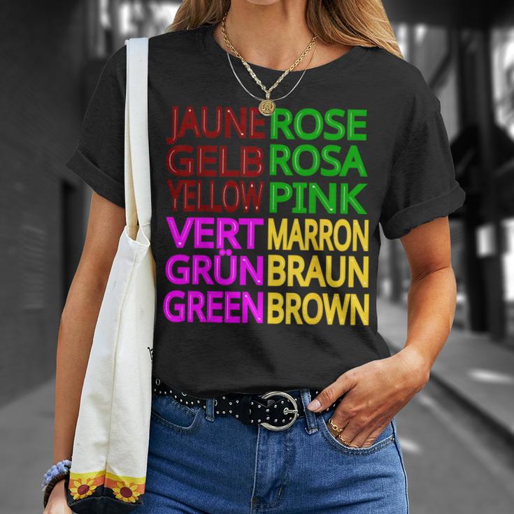 Jaune Roseert Marron T-Shirt Geschenke für Sie