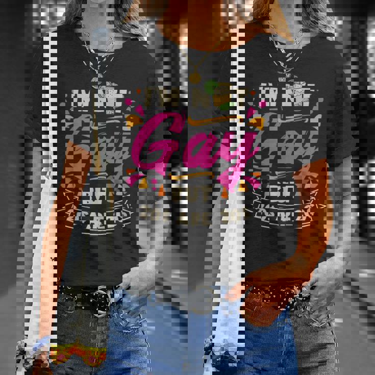 Je Ne Suis Pas Gay Mais 20$ C'est 20$ Pour Un Enterrement Deie De Garçon En T-Shirt Cadeaux pour elle