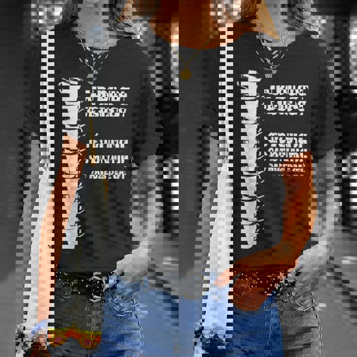 Je Peux Pas Je Suis En Pause Café Idee Cadeau Travail Humour T-Shirt Cadeaux pour elle