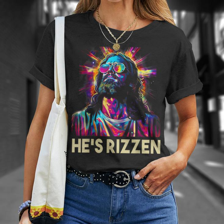 Jesus Is Rizzen He Is Rizzen T-Shirt Gifts for Her