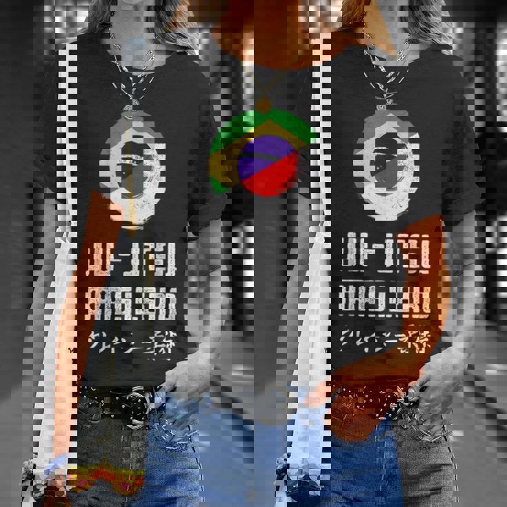 Jiu-Jitsu Brasileiro Brasileño Jiu Jitsu Regalo De Bjj Camiseta unisex Regalos para ella
