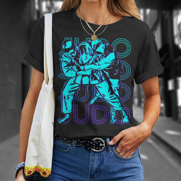 Judo Retro S T-Shirt Geschenke für Sie