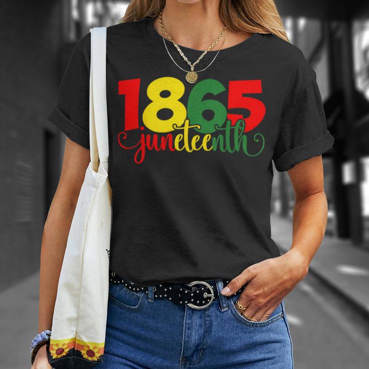 Junenth 1865 For June 19 Freedom Day Junenth T-Shirt Gifts for Her