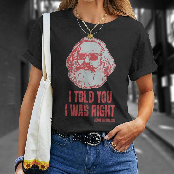 Karl Marx Marxism Communism Socialism Philosophy T-Shirt Geschenke für Sie