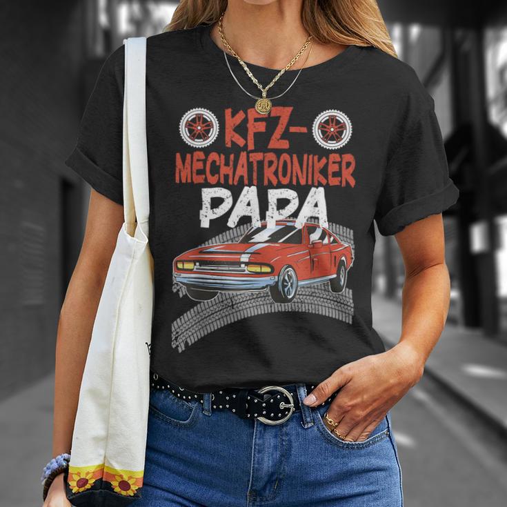 Kfz Mechatroniker Papa Schrauber Und Mechatroniker T-Shirt Geschenke für Sie