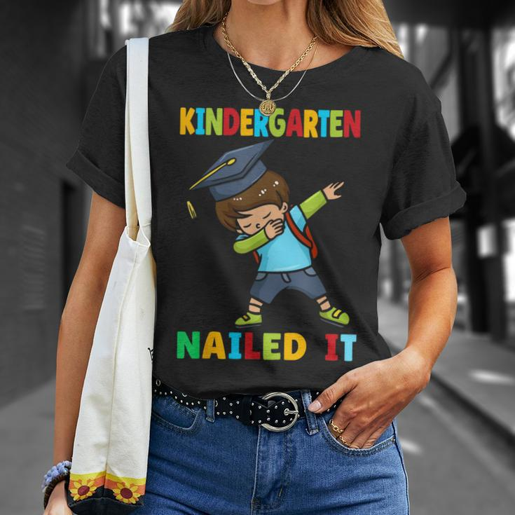 Kindergarten Nailed It Kindergarten Graduation Class Of 2024 T-Shirt Gifts for Her