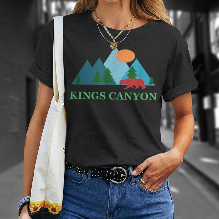 Kings Canyon National Park Vacation Souvenir T-Shirt Gifts for Her