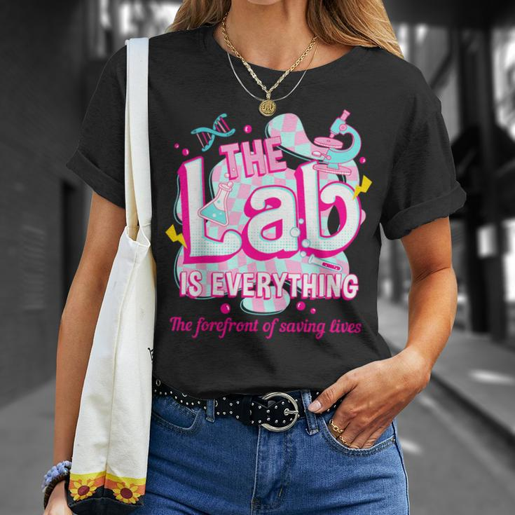 The Lab Is Everything The Forefront Of Saving Lives Lab Week T-Shirt Gifts for Her
