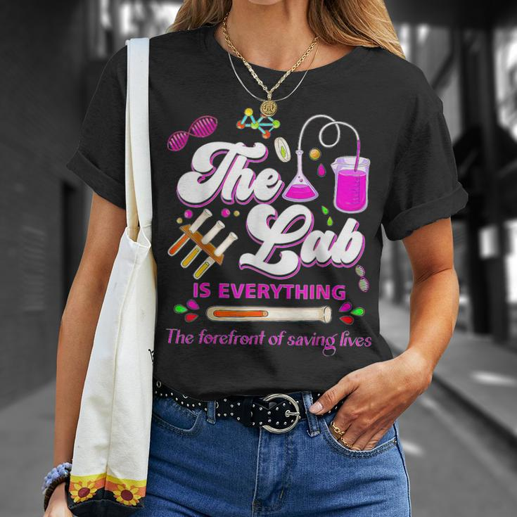 Lab Week 2024 The Lab Is Everything Medical Assistant Women T-Shirt Gifts for Her