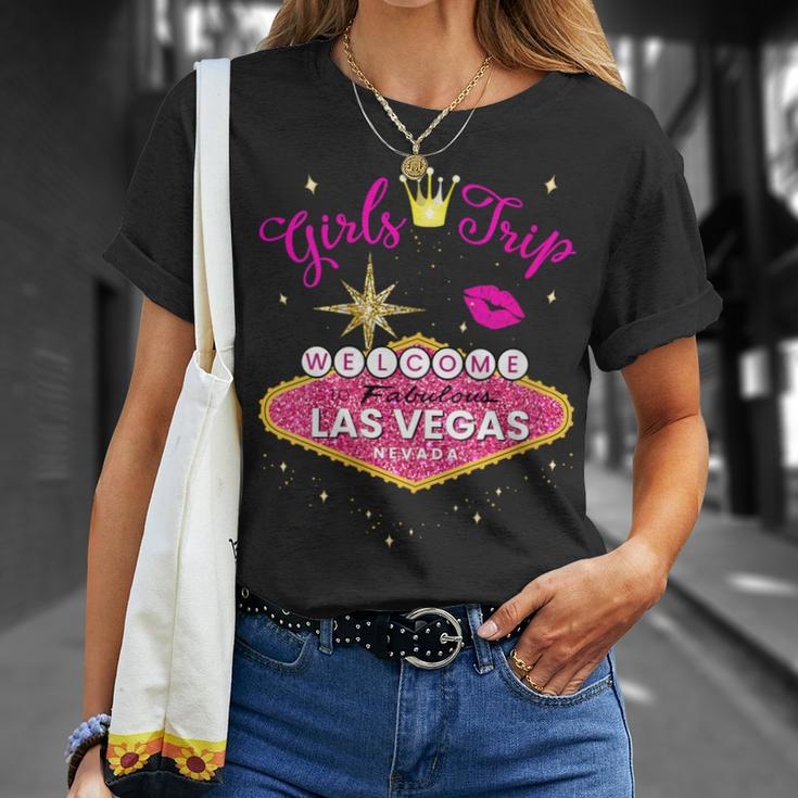 Las Vegas Girls Trip 2024 Vegas Baby Birthday Squad T-Shirt Gifts for Her